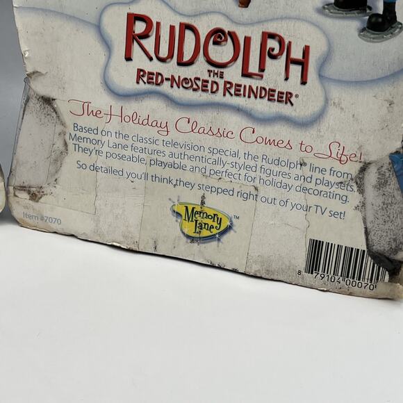 Round 2 Memory Lane Rudolph Red Nosed Reindeer Sam the Snowman Casual Santa READ - Picture 14 of 16